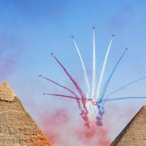 Pyramids air show 2022
