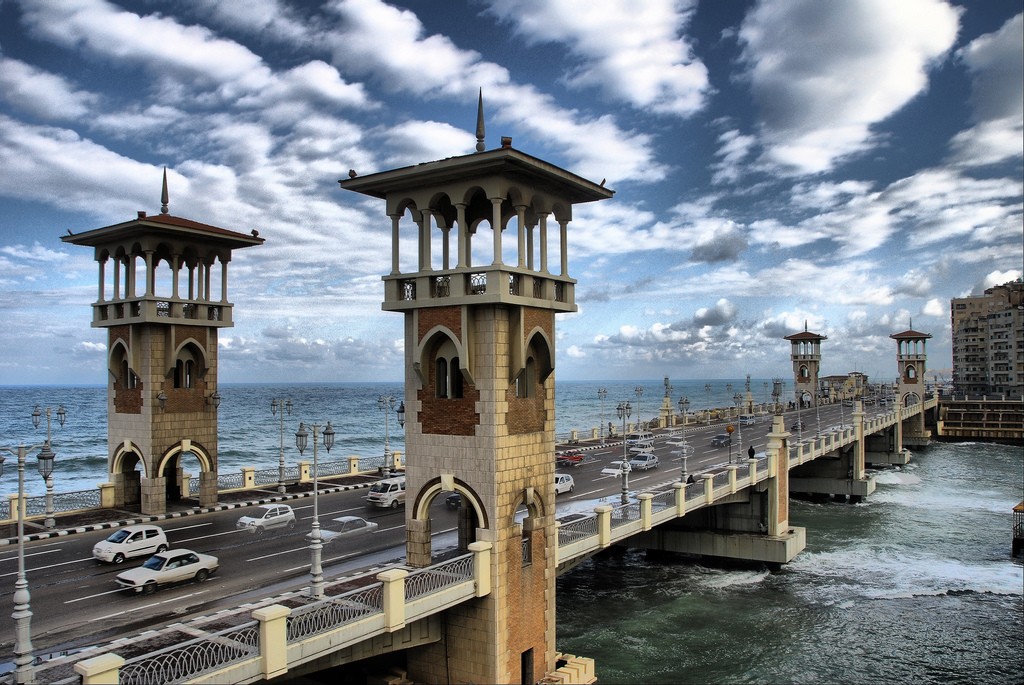 Alexandria in winter